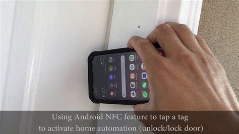 nfc tag to open garage door|nfc tag automation reddit.